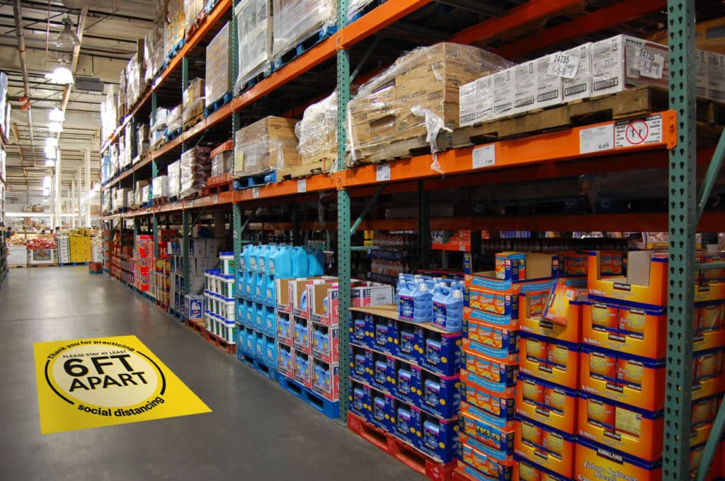 FMCG and food products warehouse